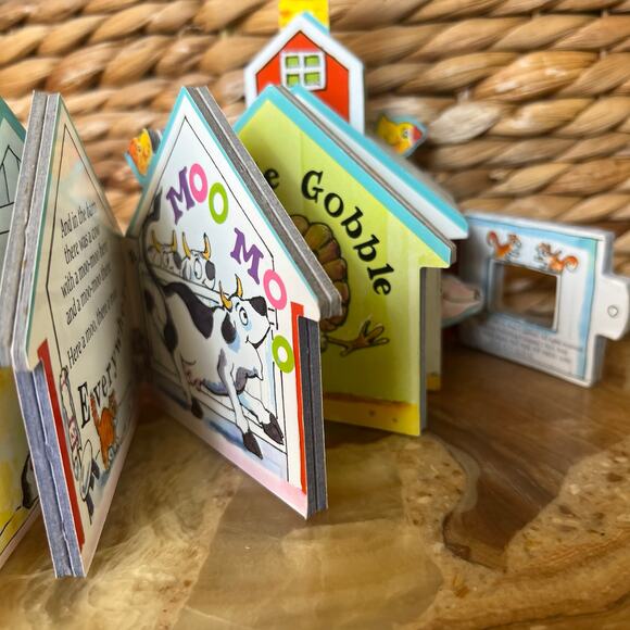 Old McDonald's Farm Cardboard Book Vintage - Picture 6 of 8